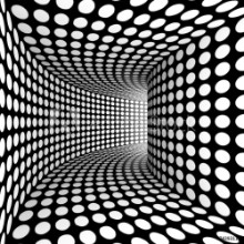 Bild på Curved hallway